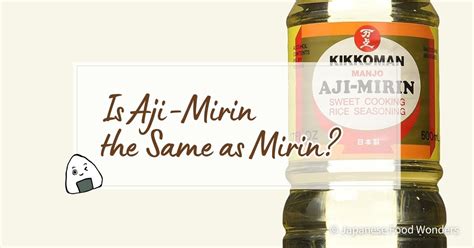 aji mirin vs mirin|is aji mirin better.